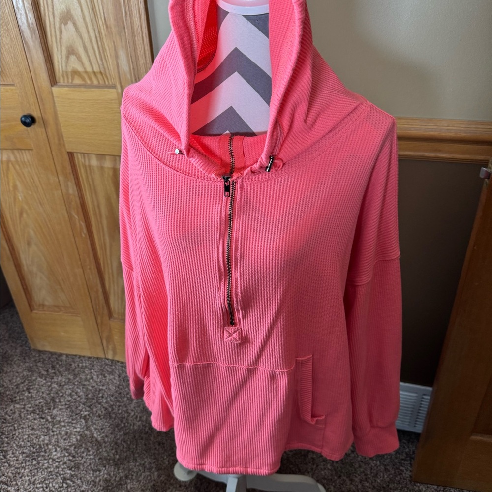 Biba Coral Hooded Top